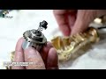 How to disassemble upgrade brass axle of JDM 198 ZW 370 RC loader, see inside structure