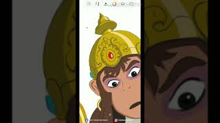 Ramayan the legend Prince of Rama_Autodesk sketch book_Hanuman sketch by Ambit (mobile app) screenshot 4