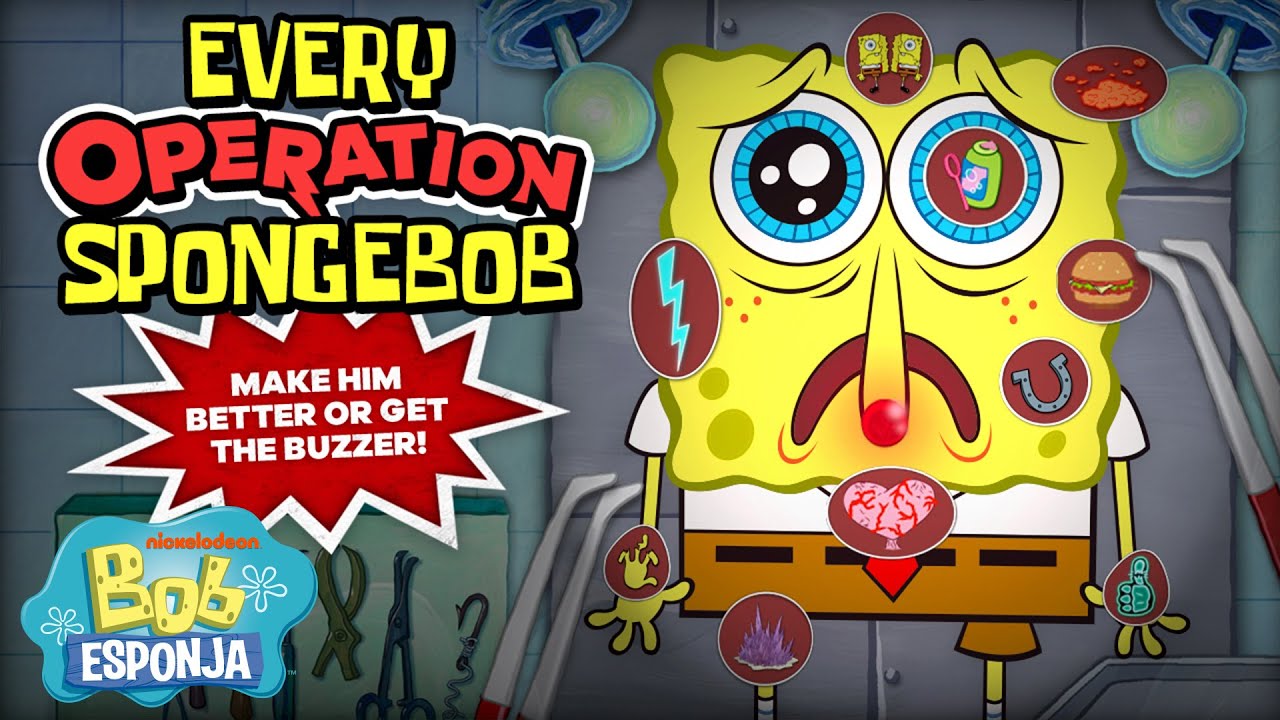 Bob Esponja | Mega compilación “Operación” Bob Esponja – más de 3 horas! | Bob Esponja en Español