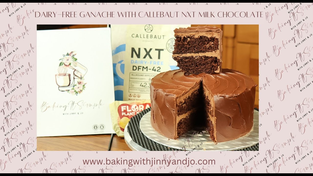 How to Make Dairy Free Ganache using Callebaut NXT Milk Chocolate - YouTube