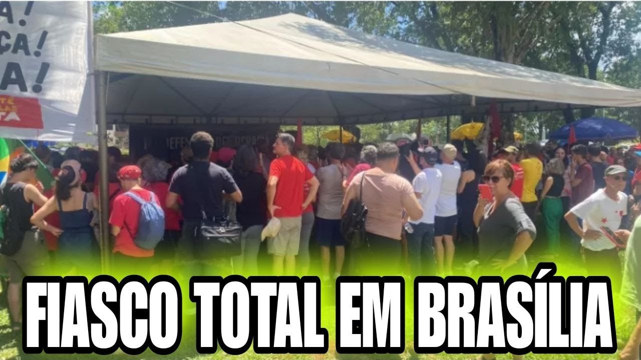 Fiasco total em Brasília | Ato do 81 em Brasília convocado pela ...