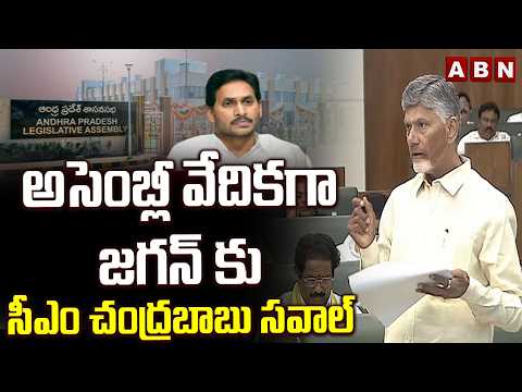 అసెంబ్లీ వేదికగా జగన్ కు సీఎం చంద్రబాబు సవాల్ | CM Chandrababu Challenge To YS Jagan | ABN Telugu - ABNTELUGUTV