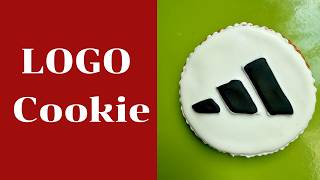 Easy Adidas Logo Cookie Tutorial | How to Use a Projector for Cookie Decorating #logocookie #Adidas