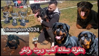 بطولة المحترفين ? سلالة كلاب روت وايلر الألماني? الدار البيضاء 2024?