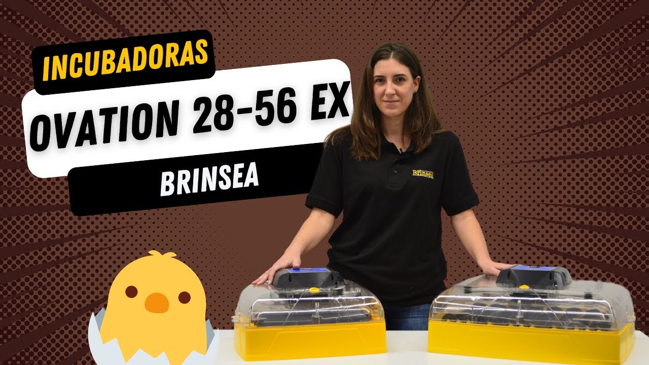 🐣 Manual incubadoras OVATION 28 y 56 EX de BRINSEA