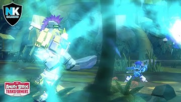 Angry Birds Transformers - Devastator + Blurr - Gold Run In The Jungle