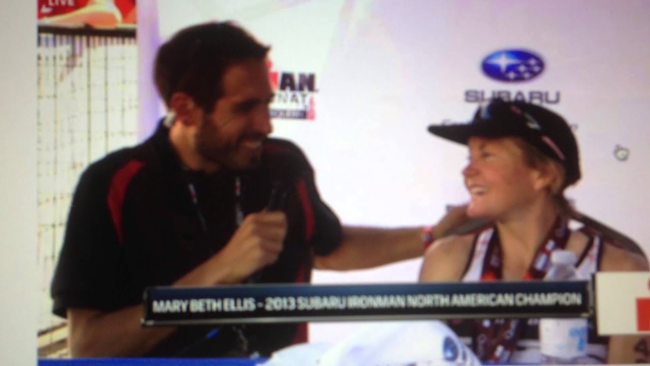 Mary Beth Ellis Interview after Ironman Mont Tremblant 2013