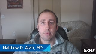 Radiology Trainees on the Front Lines of COVID-19: Matthew D. Alvin