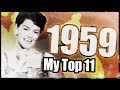 Eurovision Song Contest 1959 - My Top 11 [HD w/ Subbed Commentary]