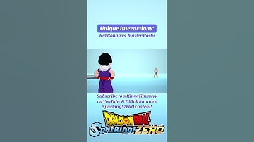 Unique Interactions — Kid Gohan vs. Master Roshi #dragonball #sparkingzero #gohan #masterroshi #dbz