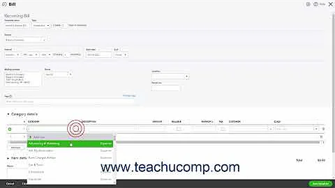 QuickBooks Online Tutorial Using the Recurring Transactions List Intuit Training