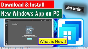 How to Download & Install the NEW Windows App by Microsoft | Step-by-Step Guide