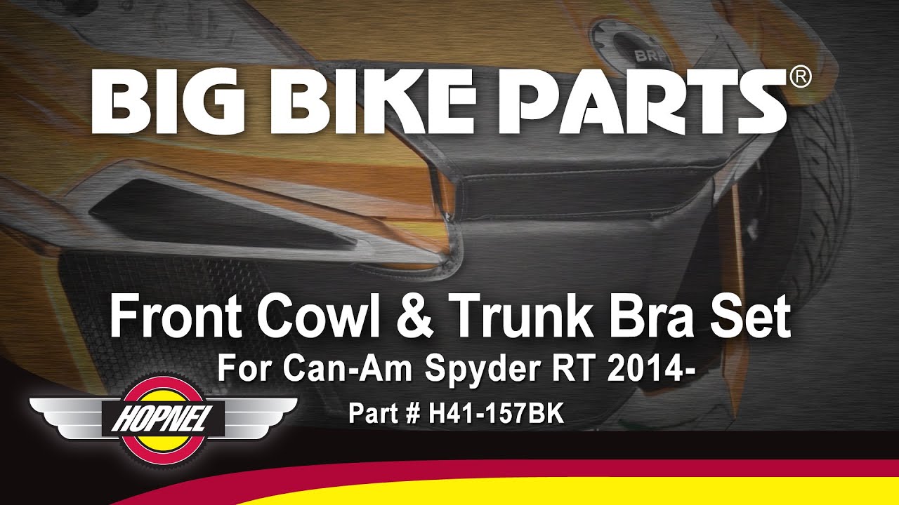Hopnel H41-158BK Front Cowl and Trunk Bra Set