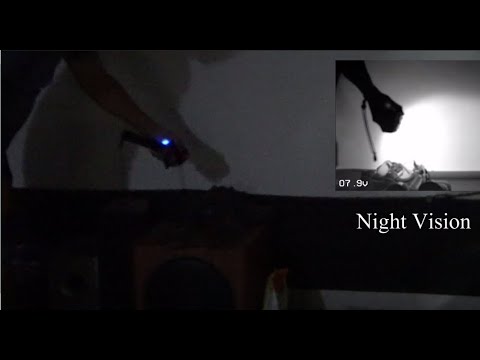 DIY - Infrared flashlight - Night Vision illuminator - easy  make - (ทำไฟฉายอินฟาเรดแบบง่ายๆ)
