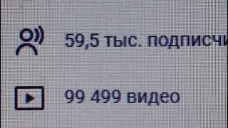 The five-digit Mirror figure 99499 represents the number of videos published as of the evening of...