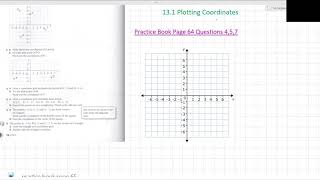 Grade 6 British 13.1 Plotting Coordinates part (4)