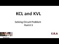 KCL and KVL Solving Circuit Problem Part 3. Tagalog