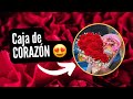 Cómo hacer una caja de corazón  #amor #detalles #novios #love