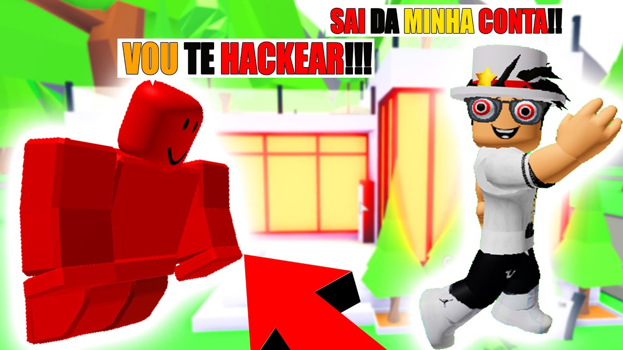 Trollando HACKERS de CONTA !!!! ( ROBLOX ) 