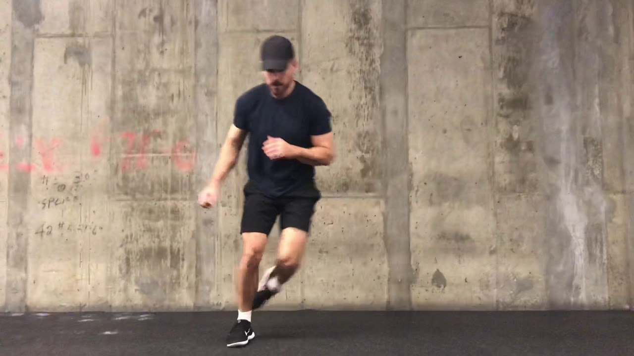 No Push Up Burpee Lateral Jump - YouTube