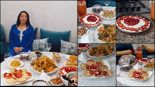 يوميات رمضان: تحضير مائدة إفطار رمضانية مع وصفات جد مميزة