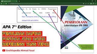 Cara Menulis Daftar Pustaka dari Buku hingga Book Chapter