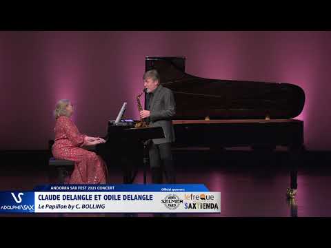 Claude Delangle et Odile Delangle plays Le Papillon by C. BOLLING