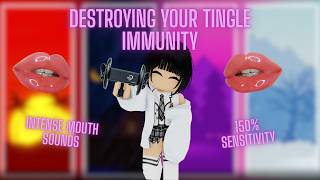 𖤓 destroying your tingle immunity with layered intense mouth sounds 𖤓