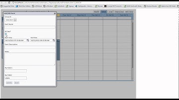 V11 Overview of the Calendar Component  Part 1