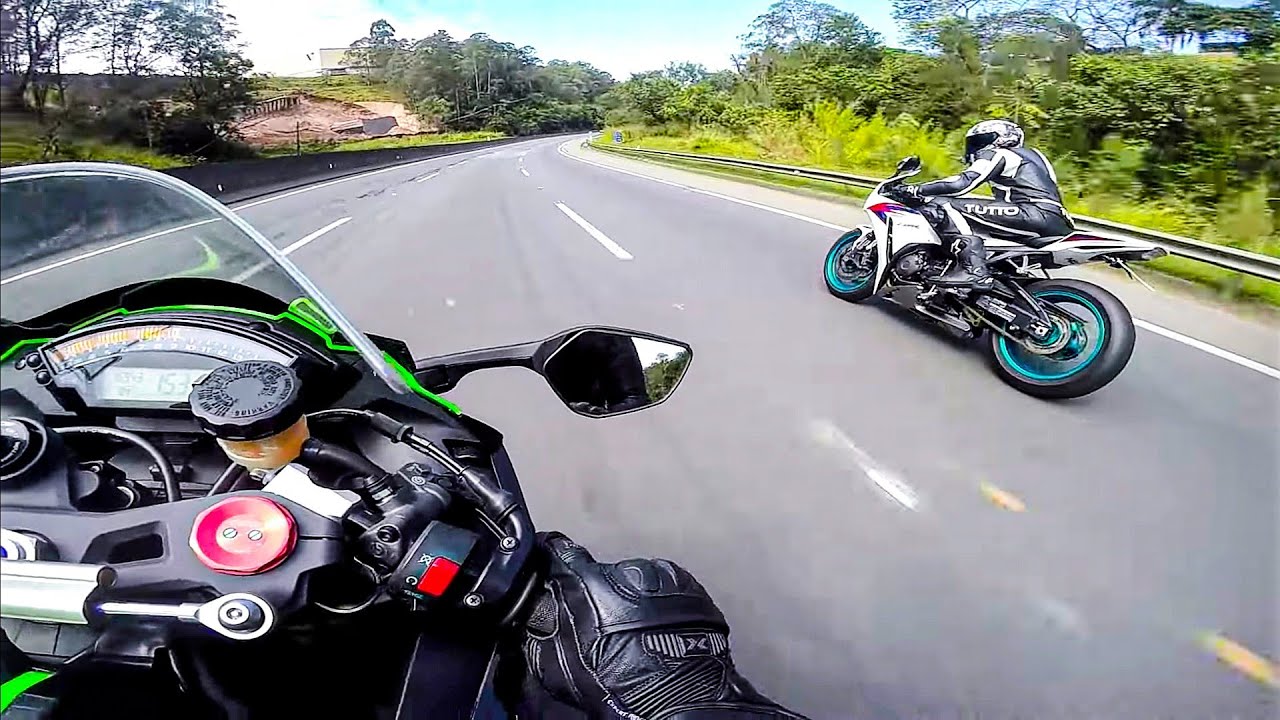 Anhanguera GP zx10r quando se encontra um louco de cbr1000 