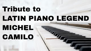 Future Latin Jazz Legend Adrien Brandeis plays a solo piano tribute to pianist Michel Camilo