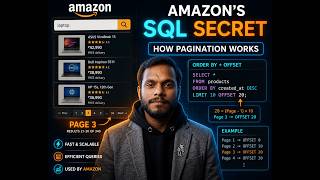 How Amazon Sorts & Paginates Millions of Products! (SQL ORDER BY, LIMIT, OFFSET) | Coding India