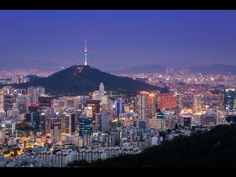 Seoul  South Korea 4K Video / Coreea de Sud  Seoul / Yoido Full Gospel