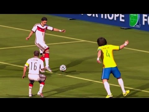 サッカーw杯準決勝 ブラジルvsドイツ ゲームで予想 逆転につぐ逆転の結末は The 14 Fifa World Cup Brazil Game Youtube