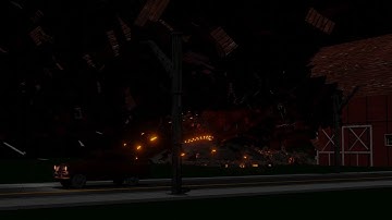 UFO Crash! Blender Physics Simulation CGI VFX