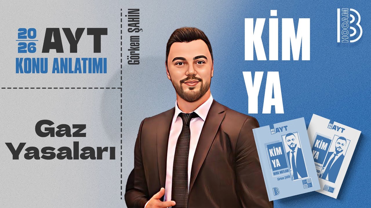 12) AYT Kimya - Gaz Yasaları - Görkem ŞAHİN - 2026