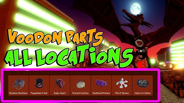 How to Find Voodon and Juju ALL ITEMS LOCATIONS (2023 Unlock Guide) | Kaiju Universe