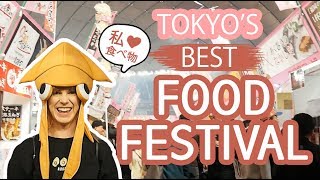 Eating ALL OF Japan || ふるさと祭り（日本語）