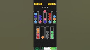 Ball Sort Puzzle | Level 17 | Gaming With Hafiza