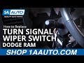 How to Replace Turn Signal Wiper Switch 2002-08 Dodge Ram