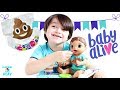 Baby Alive Boy Doll Snacking Luke Eating and Pooping Baby Alive Super Snacks