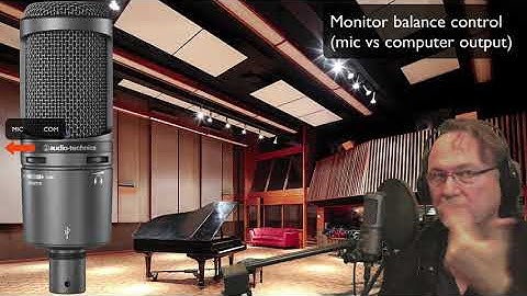 Audio Technica AT2020USB+ setup and test MacOS