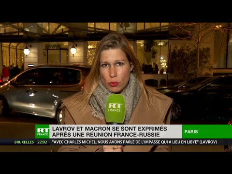 Sergueï Lavrov et Emmanuel Macron se sont exprimés après une réunion France-Russie