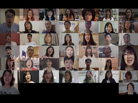 沂風室內合唱團 Yiphone Virtual Choir  《Sing for the World ・為世界歌唱 - 彩虹  詞曲/金承志》