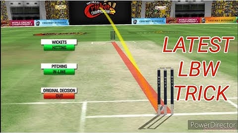 How To Get Quick Wicket in Wcc2 || LBW Tricks Wcc2 Gameplay