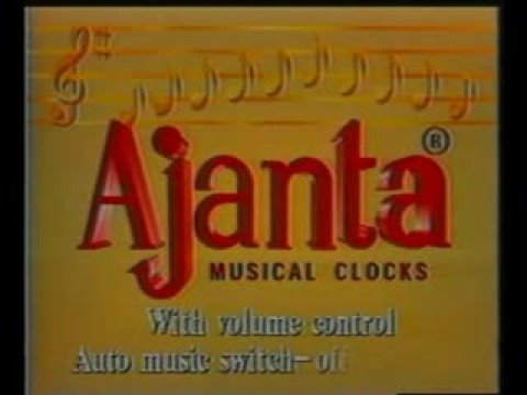 Ajanta Clocks Commercial   Doordarshan Ad Commercial from the 80s  90s   pOphOrn