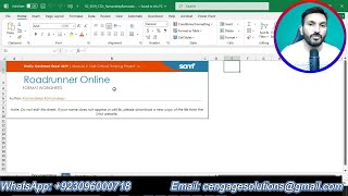 Shelly Cashman Excel 2019 Module 2 SAM Critical Thinking Project 1c | Roadrunner Online SAM Project