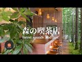 Ambient sounds   JAZZ Forest coffee shop Natural ambience sounds In the forest CAFE JAZZ - Work BGM