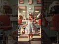 Cutest Baby With Her Cat At Salon Alo MaMa Baby Cutebaby Alomama Viralbaby Adorablebaby 