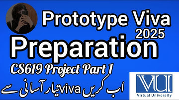 Prototype Viva Preparation 2025 | CS619 Prototype viva part 1 HTML basic coding